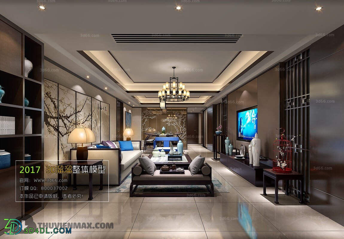 3D66 2017 Chinese Style Living Room 2283 232