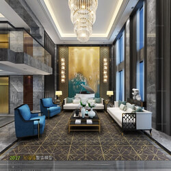 3D66 2017 Chinese Style Living Room 2303 252 