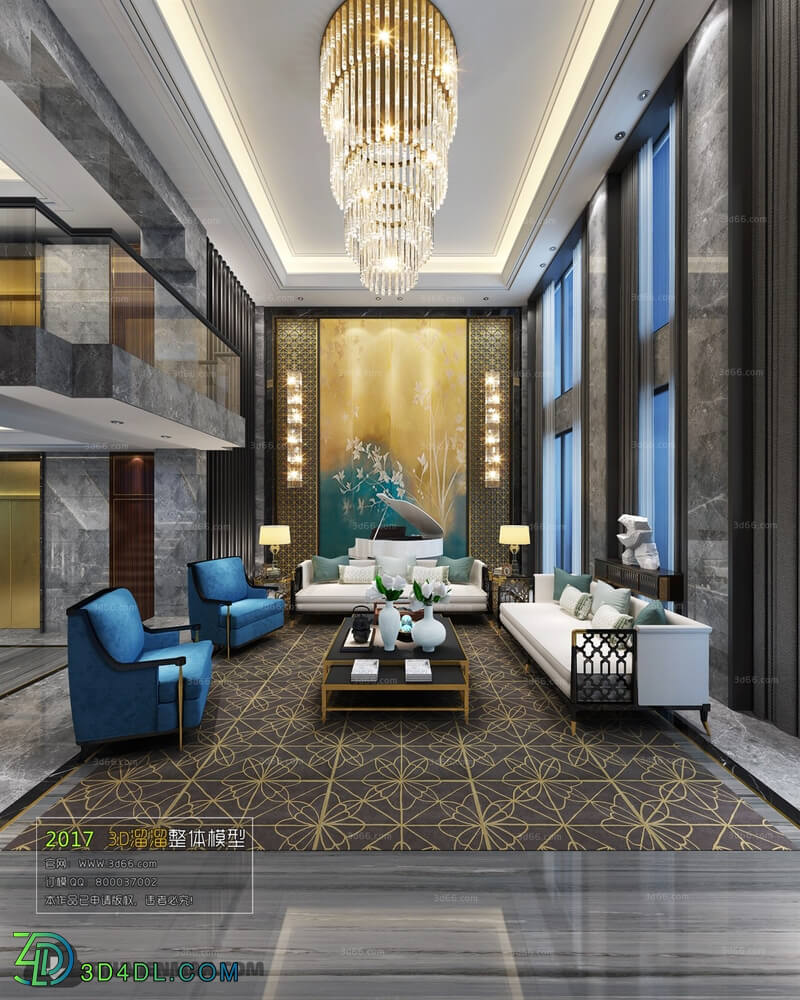 3D66 2017 Chinese Style Living Room 2303 252