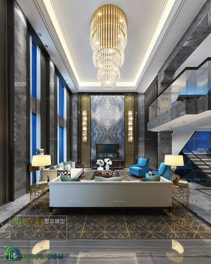 3D66 2017 Chinese Style Living Room 2303 252