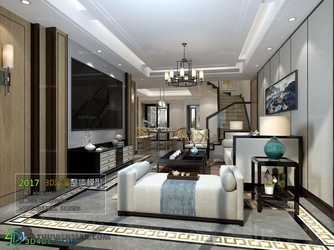 3D66 2017 Chinese Style Living Room 2314 263