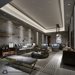 3D66 2017 Chinese Style Living Room 2318 267 