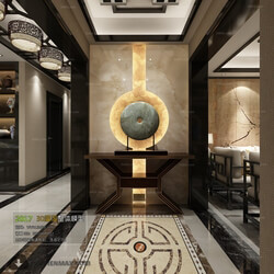 3D66 2017 Chinese Style Lobby 3026 027 