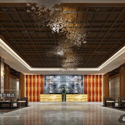 3D66 2017 Chinese Style Reception Hall 26261 C003 
