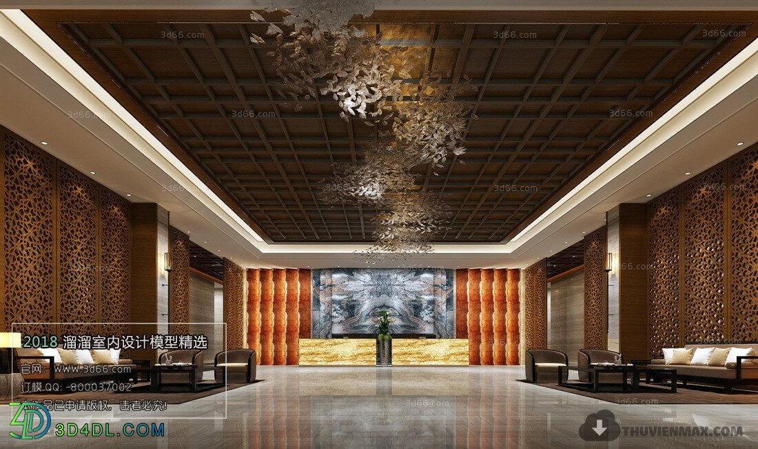 3D66 2017 Chinese Style Reception Hall 26261 C003