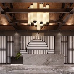 3D66 2017 Chinese Style Reception Hall 26265 C007 