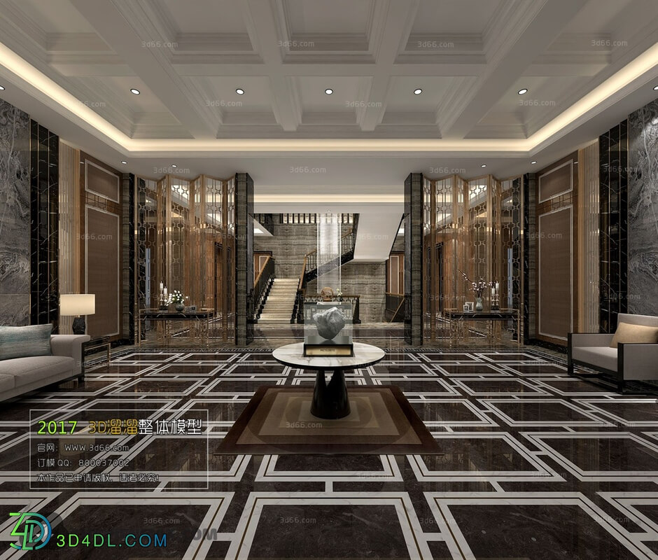 3D66 2017 Chinese Style Reception Hall 3107 055