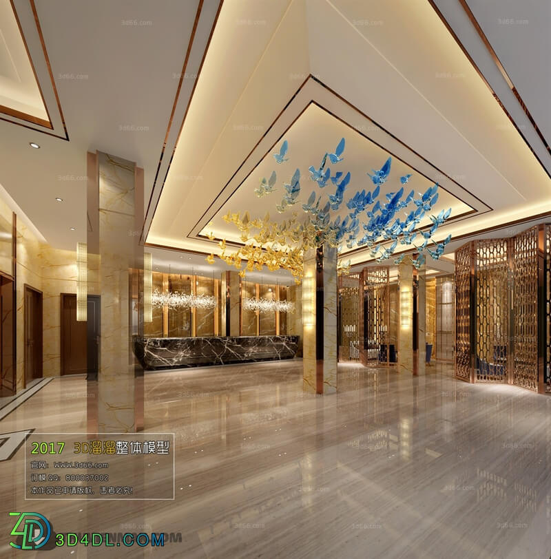 3D66 2017 Chinese Style Reception Hall 3115 063