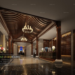 3D66 2017 Chinese Style Reception Hall 3119 067 