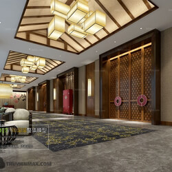 3D66 2017 Chinese Style Reception Hall 3123 071 