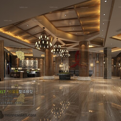 3D66 2017 Chinese Style Reception Hall 3126 074 