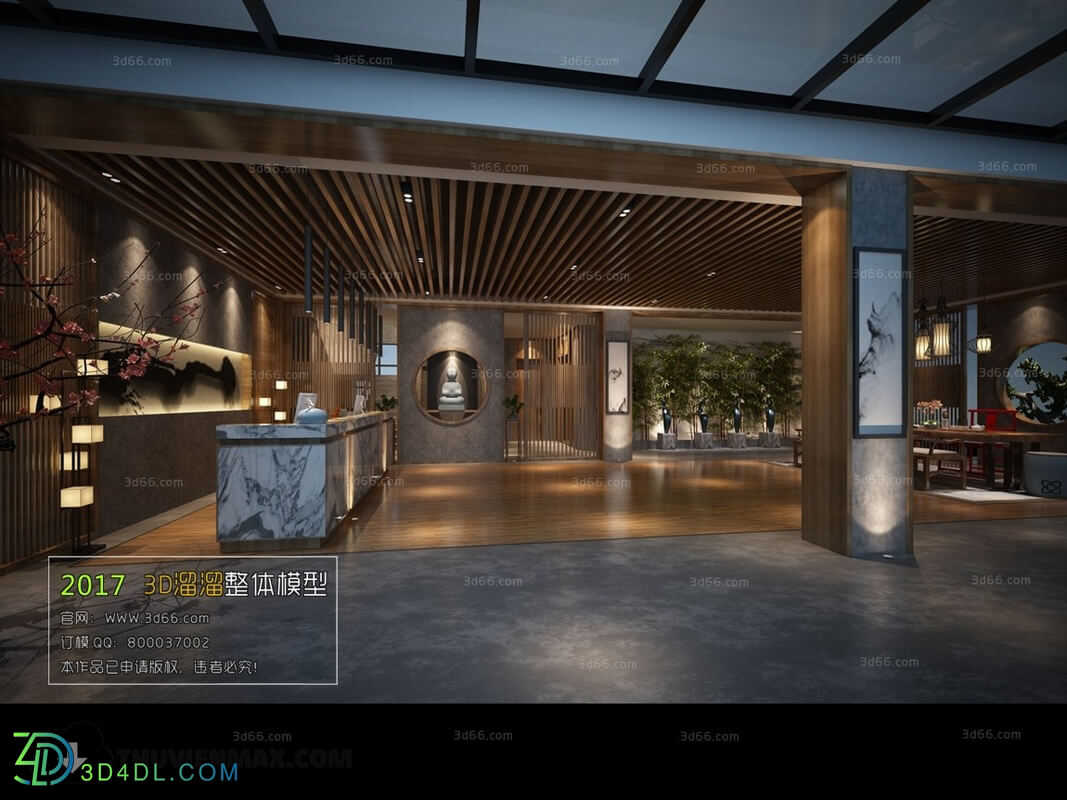 3D66 2017 Chinese Style Reception Hall 3130 078