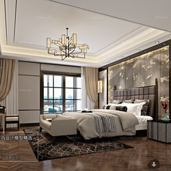 3D66 2018 Chinese Style Bedroom 25961 C001 