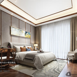 3D66 2018 Chinese Style Bedroom 25976 C016 