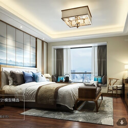 3D66 2018 Chinese Style Bedroom 25993 C033 