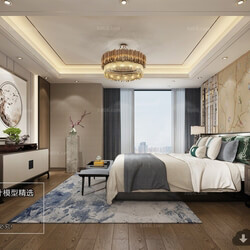 3D66 2018 Chinese Style Bedroom 25995 C035 