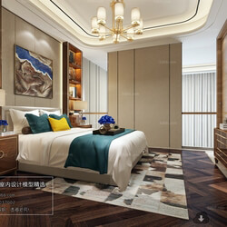 3D66 2018 Chinese Style Bedroom 26003 C043 