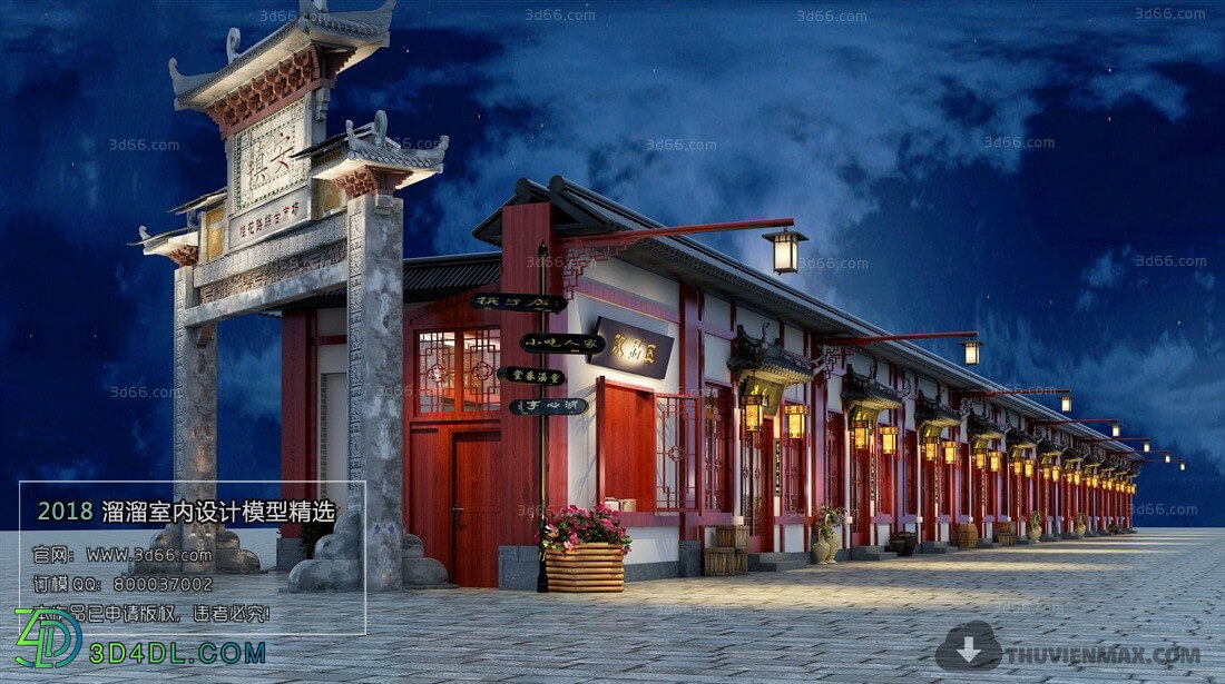 3D66 2018 Chinese Style Shop 26408 C006