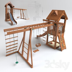 Playground structure 3D Models 