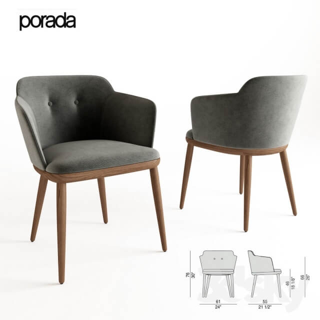 chair Porada Celine