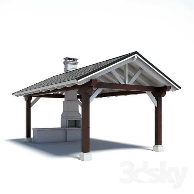 Gazebo number 1 Other 3D Models