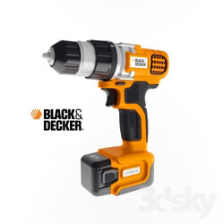 Black Decker Cordless Screwdriver 