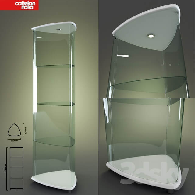 Wardrobe Display cabinets Cattelan Italia Shield