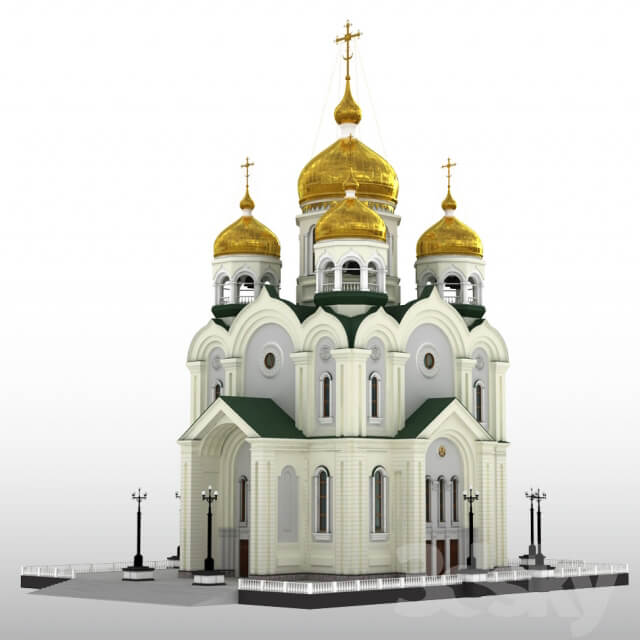 Spaso Preobrazhensky Cathedral in Khabarovsk