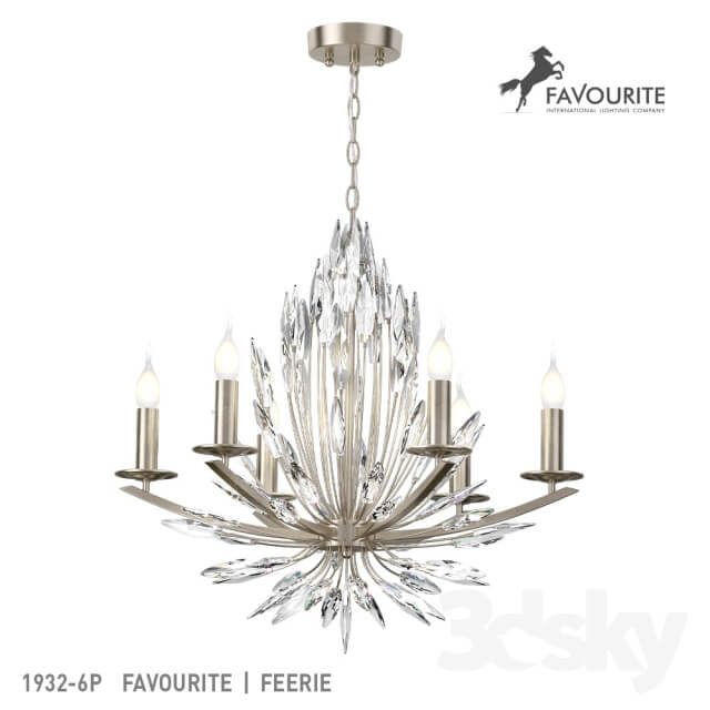 Favourite 1932 6P Pendant light 3D Models