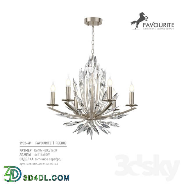 Favourite 1932 6P Pendant light 3D Models