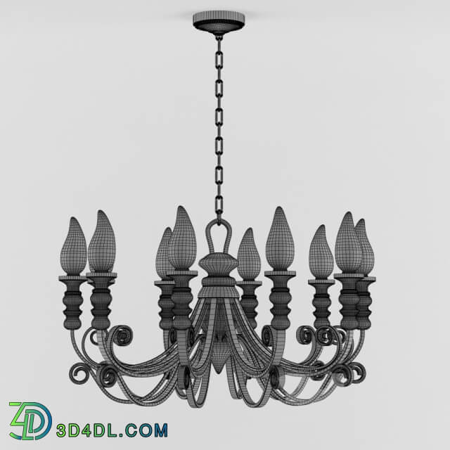 Chandelier Greece Pendant light 3D Models