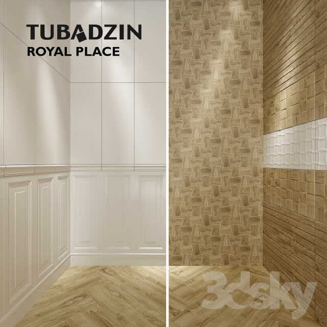 Tile Tubadzin Royal Place Tile 3D Models