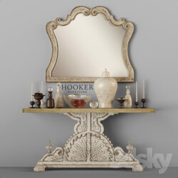 Other Hooker Console Table Mirror 