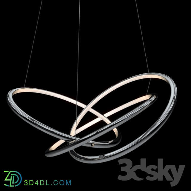 Pendant Lamp Saturn LED Copper Small