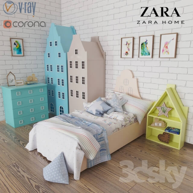 A set of furniture and bedding Amsterdam Zara Home