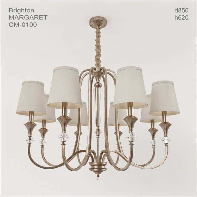 chandelier Brighton MARGARET CM 0100 Pendant light 3D Models
