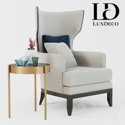 LuxDeco Selva Vendome Bergere Armchair 