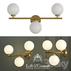 Sconce Wall Lamp Bubble Chandelier Triple 