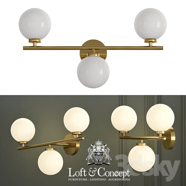 Sconce Wall Lamp Bubble Chandelier Triple