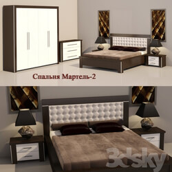 Bed Bedroom furniture Martel 2 