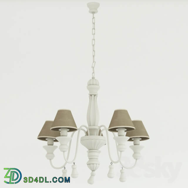 The chandelier in the style of Provence.