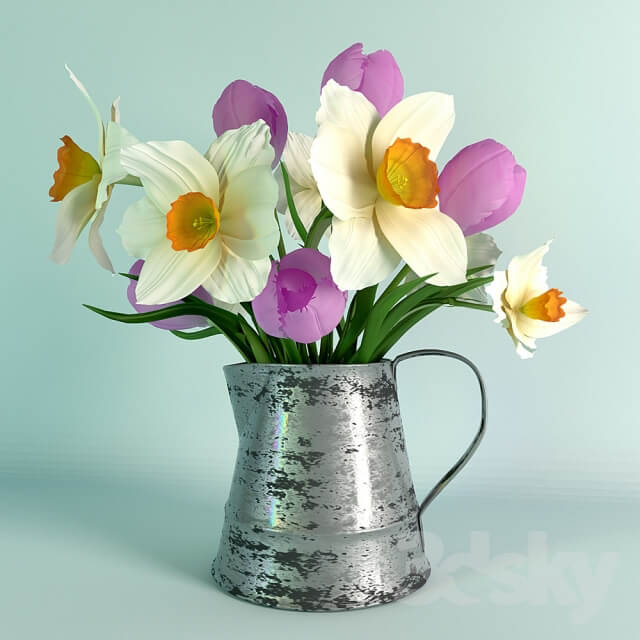 Plant Flowers in a Jug
