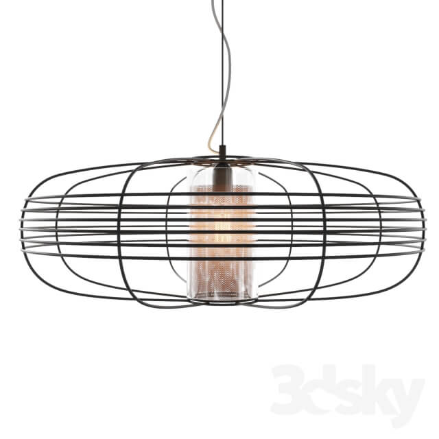 Galaxy lamp by CATTELAN ITALIA Pendant light 3D Models