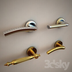 Set of door handles 