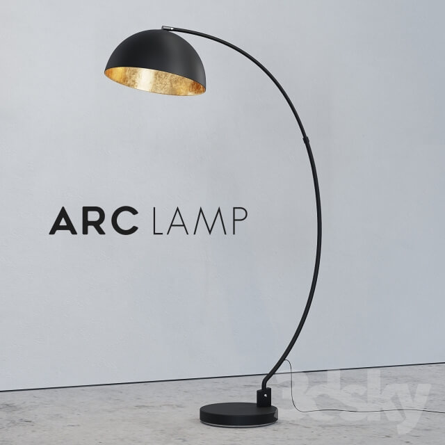 The Arc Black Floor Lamp