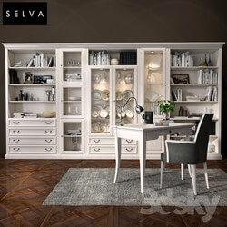 Other Selva bookcase Mirabeau set sections01 