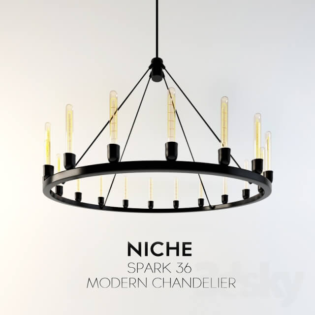 NICHE SPARK 36 MODERN CHANDELIER