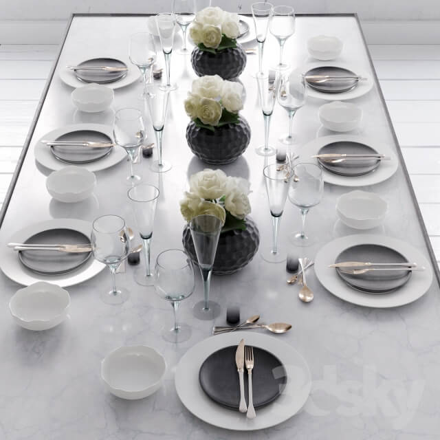 Table setting Table set