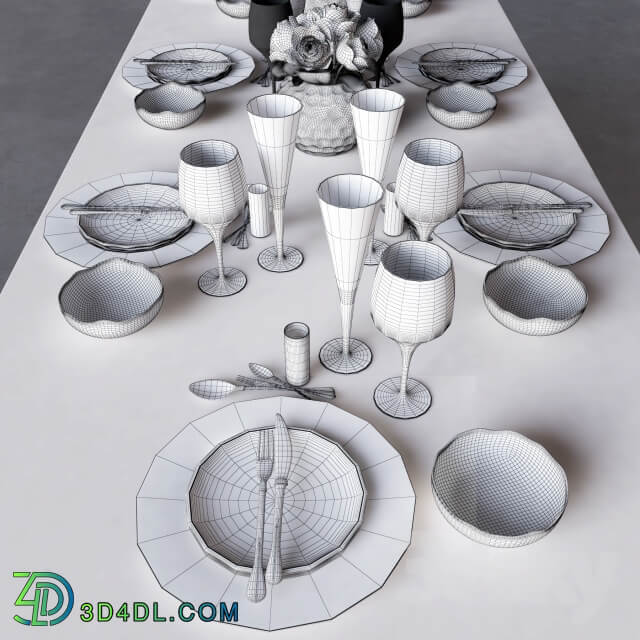 Table setting Table set