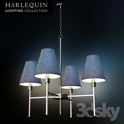 Chandelier Harlequin lighting Lucerne 4LT 
